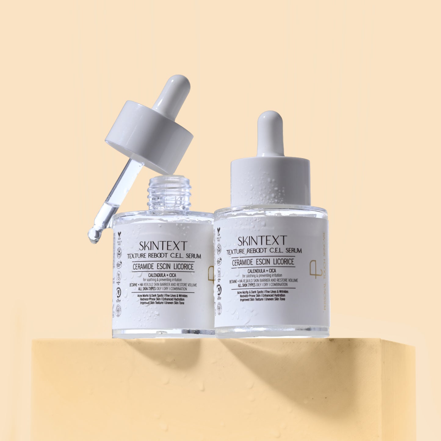 Skintext Texture Reboot C.E.L Serum For Rebuilding Skin Barrier & Restoring Volume