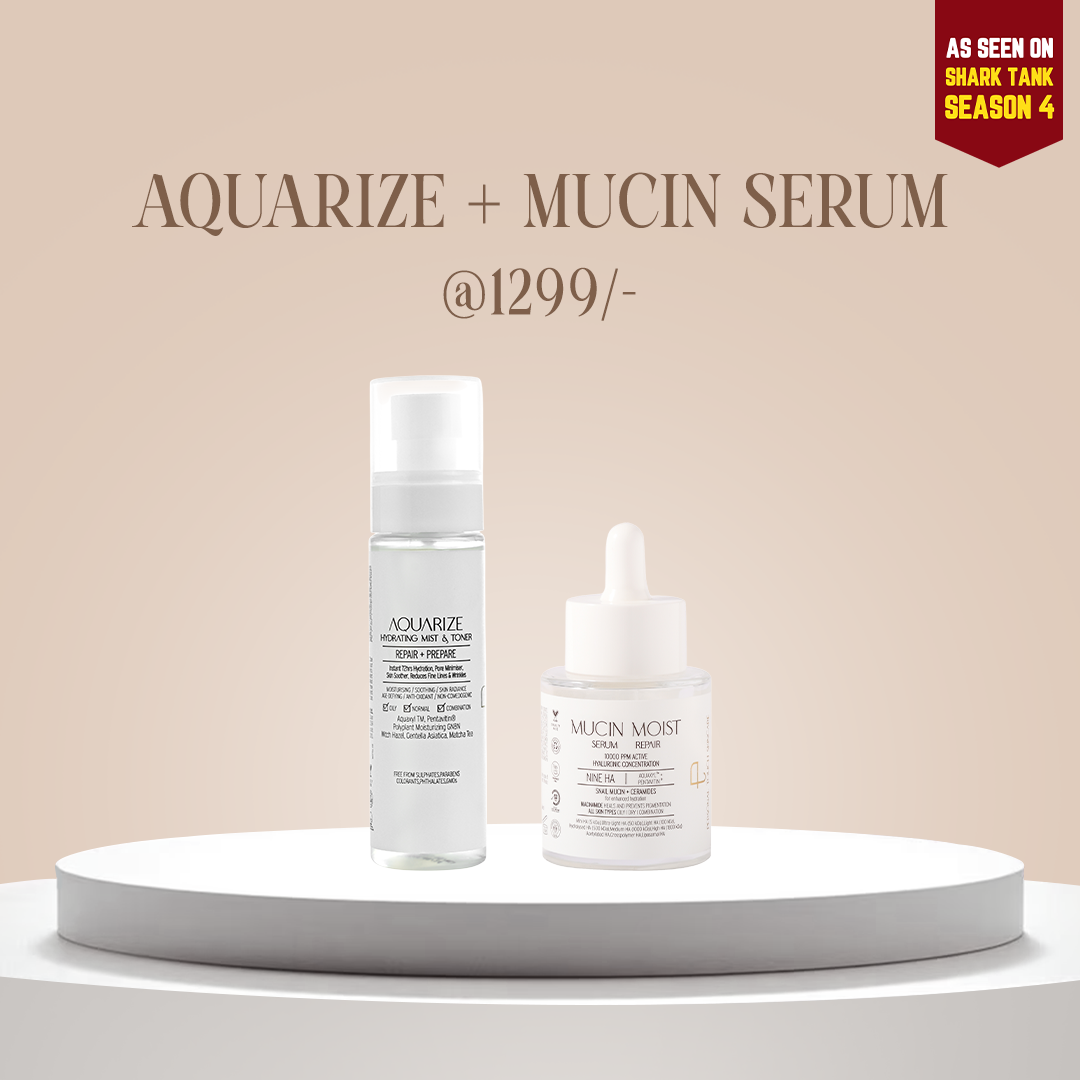 COMBO OF AQUARIZE & MUCIN MOIST SERUM