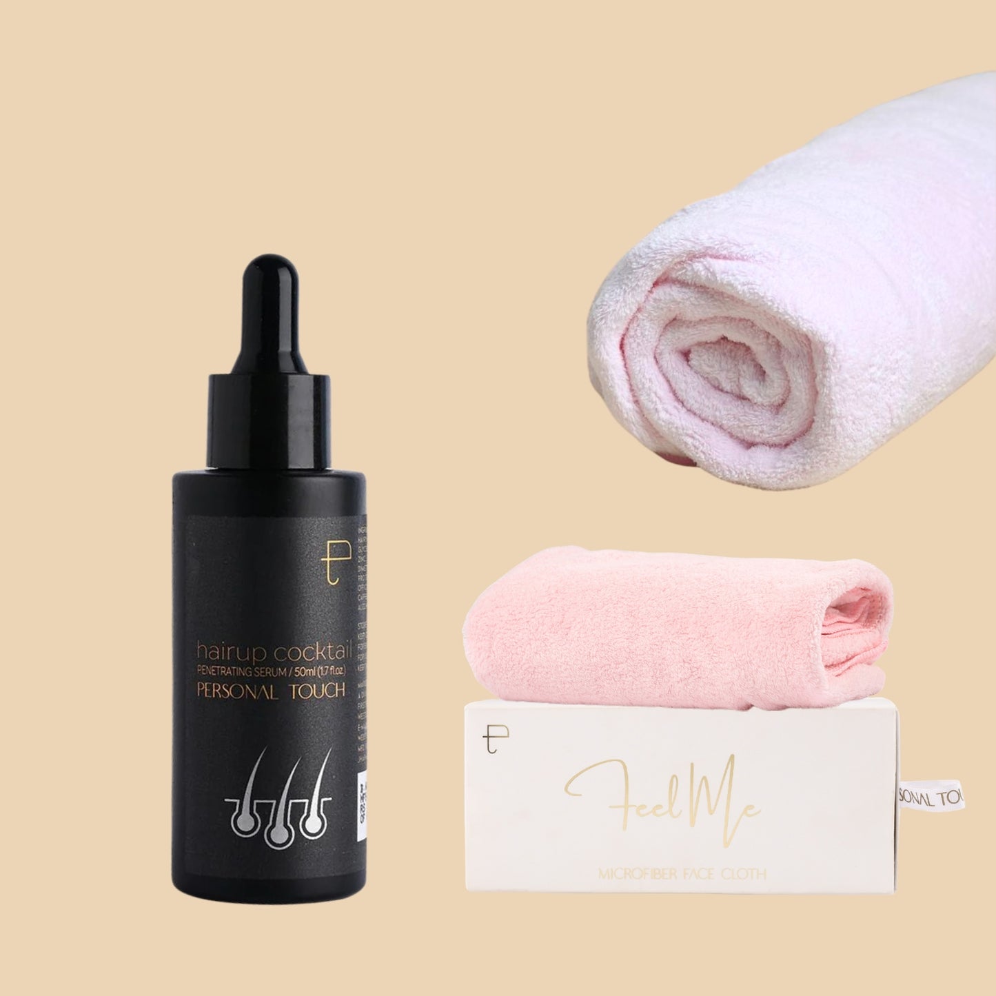 BUY HAIR UP COCKTAIL, GET FEEL ME BATH TOWEL & FACE TOWEL FREE