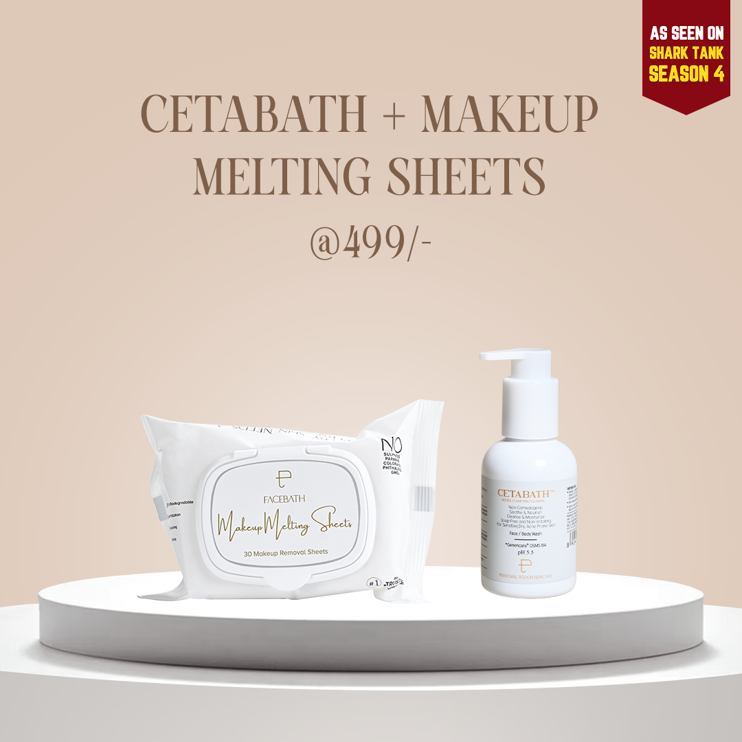 COMBO OF CETABATH & MAKEUP MELTING WIPES