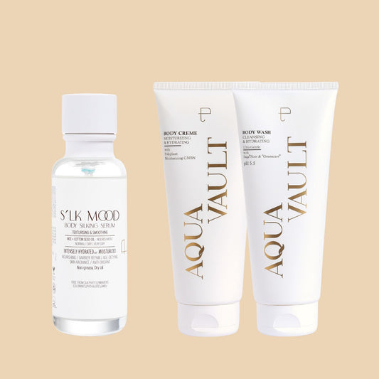 Combo of Silk Mood & Vanilla Rush Body Wash & Cream