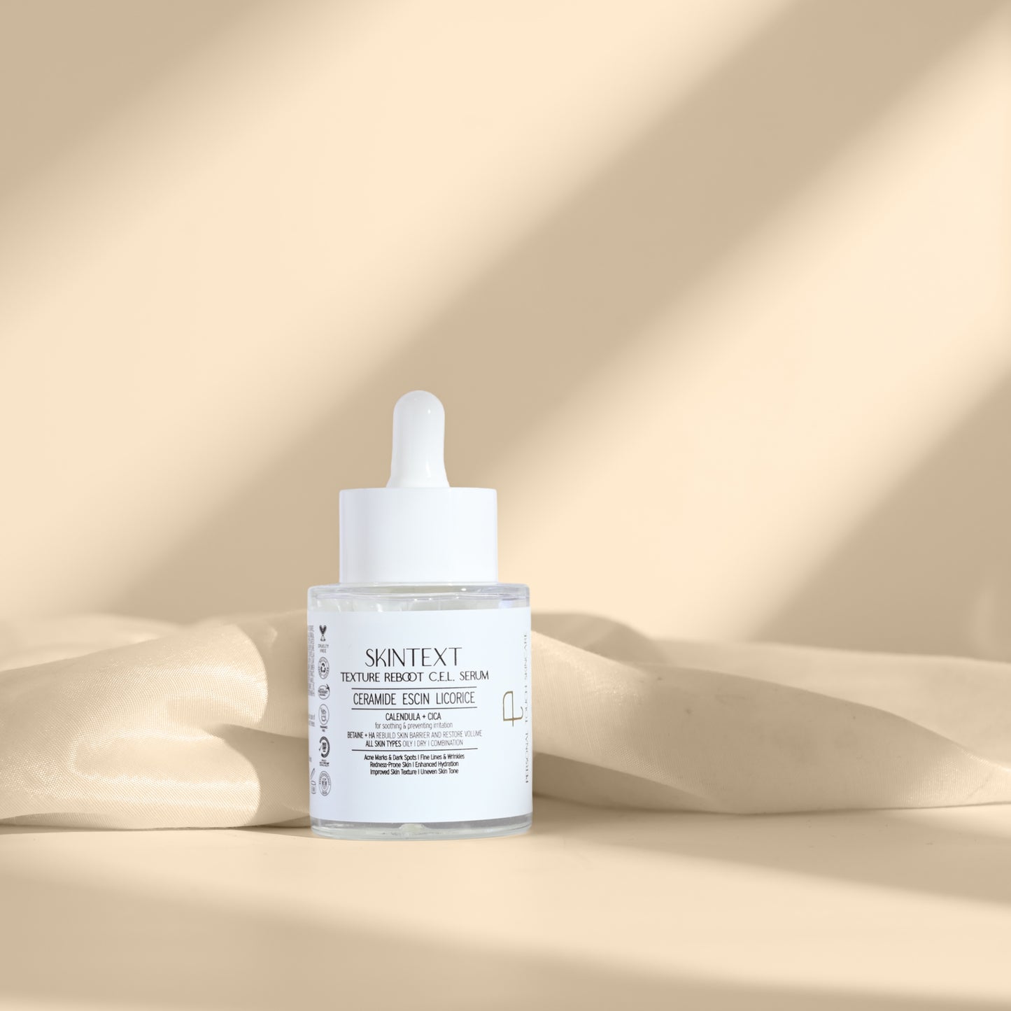 Skintext Texture Reboot C.E.L Serum For Rebuilding Skin Barrier & Restoring Volume