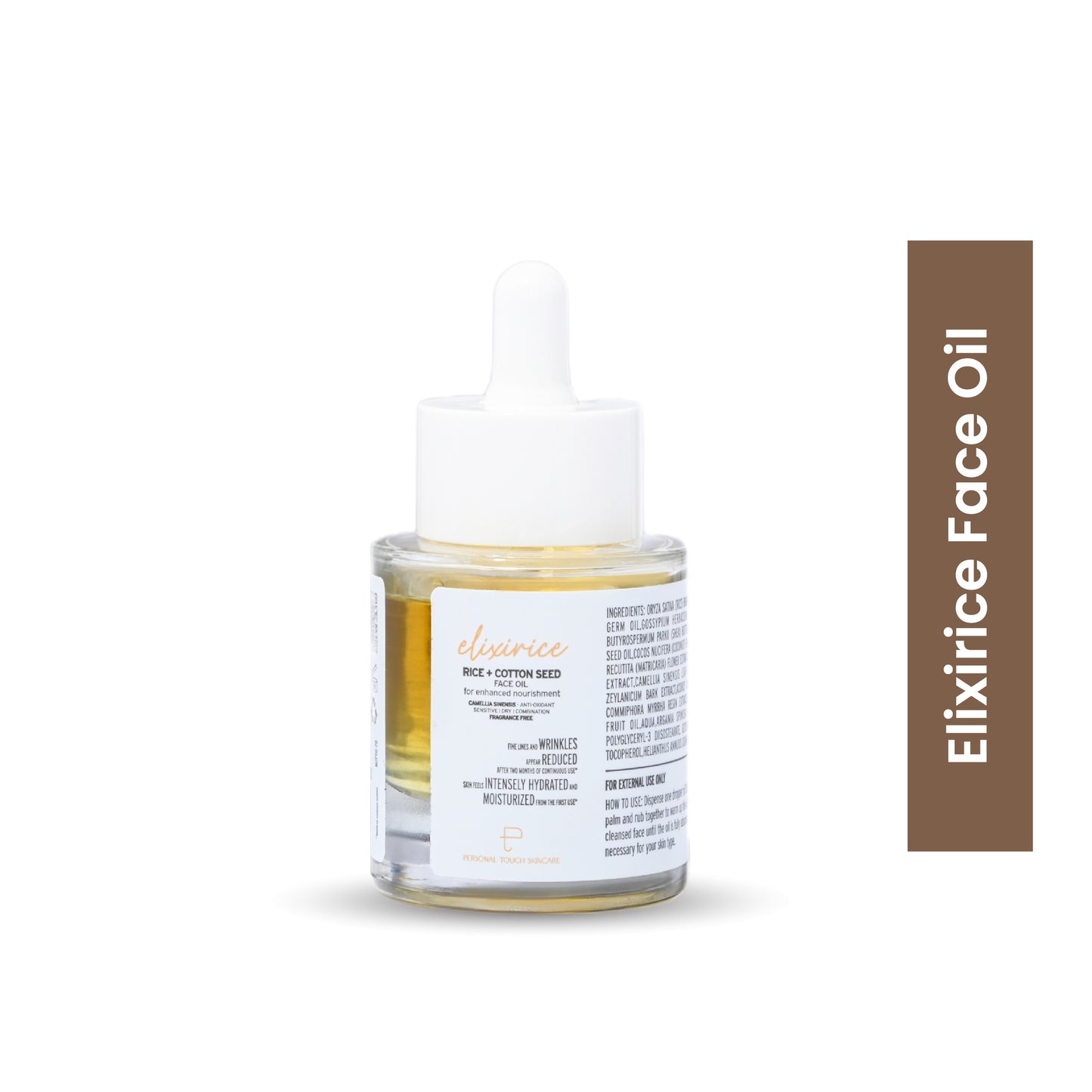 Elixirice with US Patented Bio Elixir & Cotton Seed  Oil | Anti Ageing | Hydration | Glow