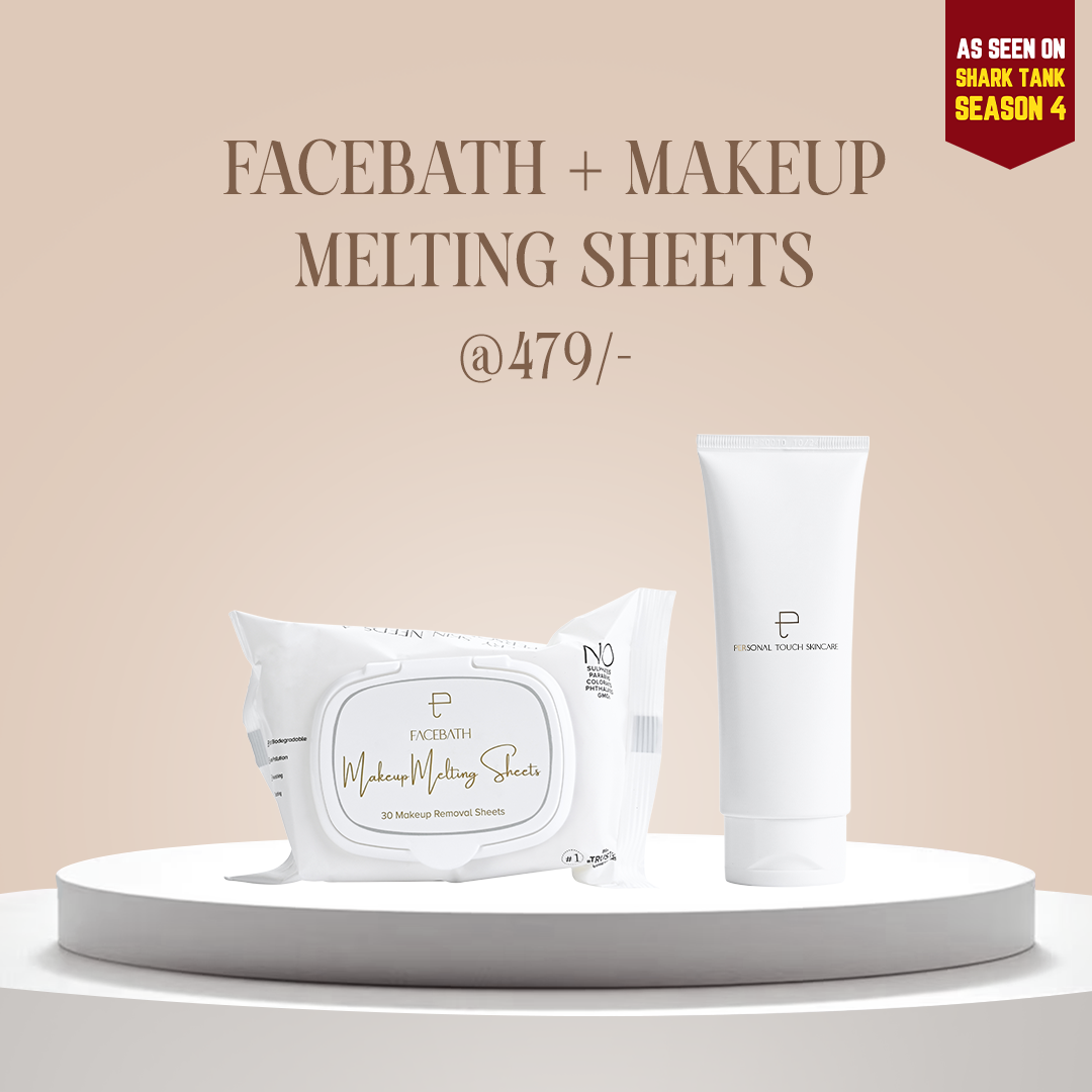 COMBO OF FACEBATH & MAKEUP MELTING WIPES