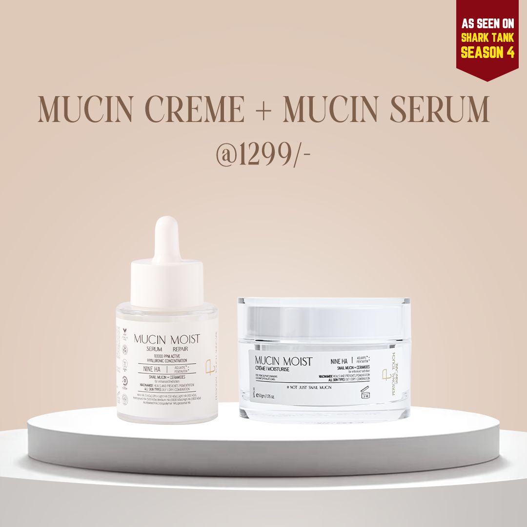 COMBO OF MUCIN CREME & MUCIN MOIST SERUM