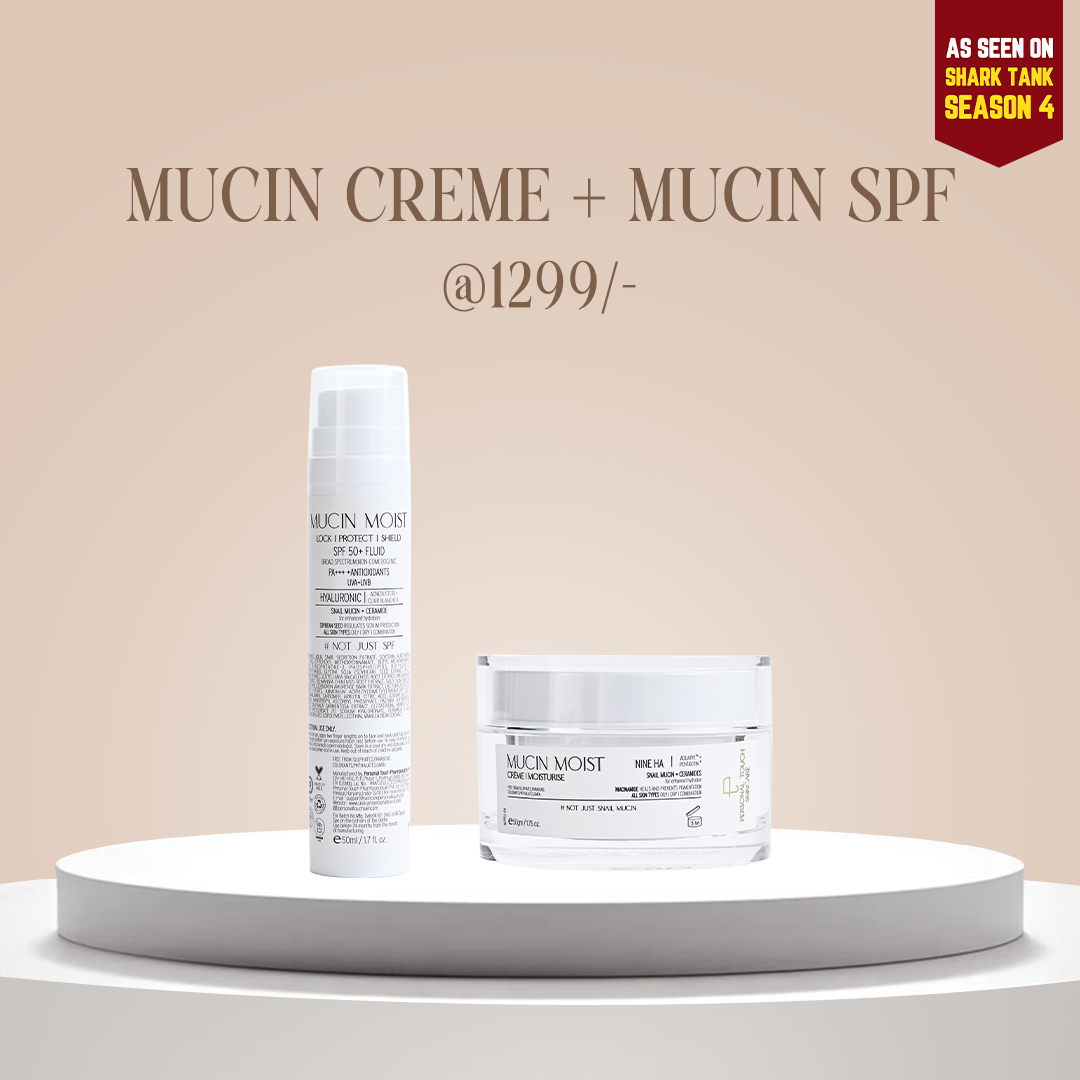 COMBO OF MUCIN CREME & MUCIN SPF