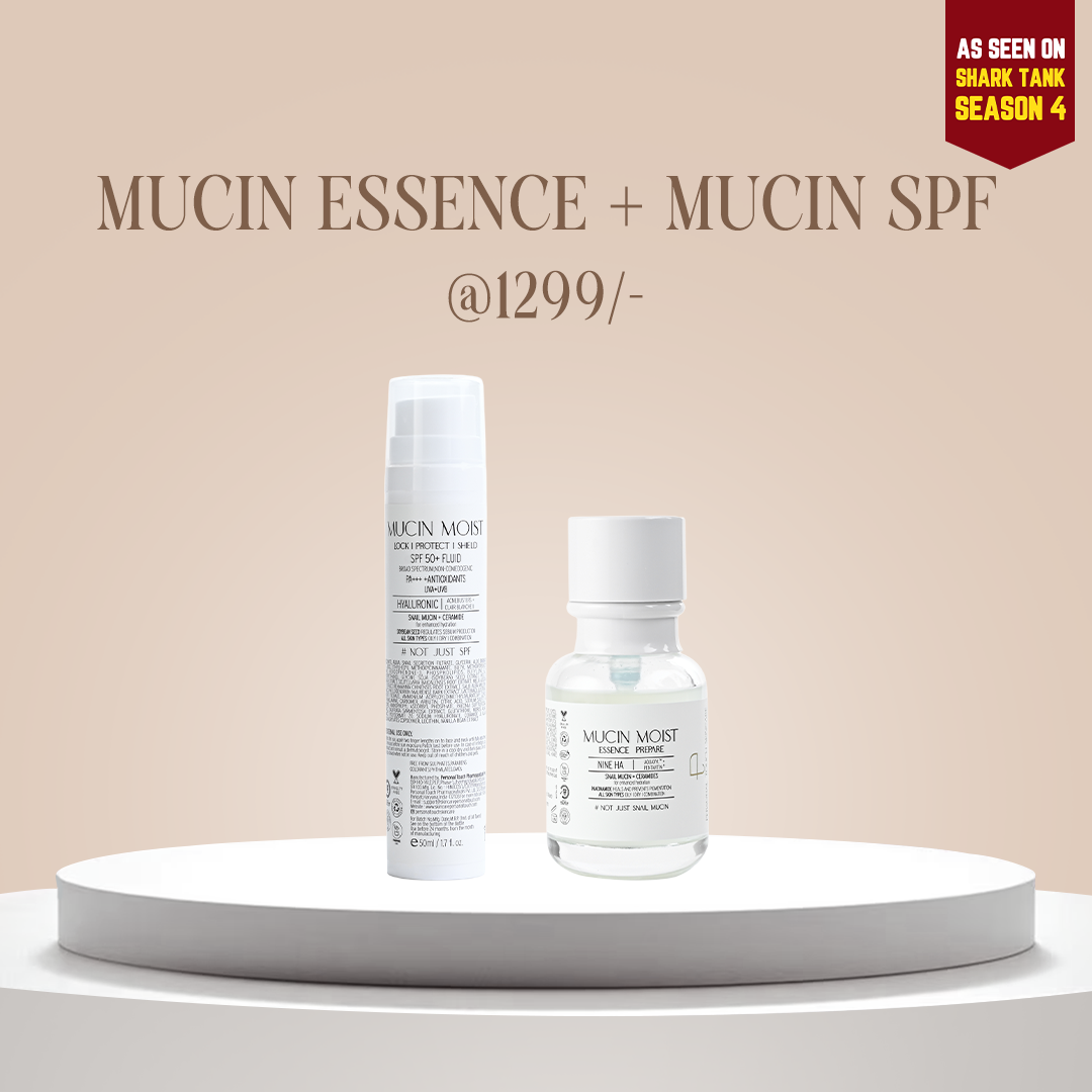 COMBO OF MUCIN ESSENCE & MUCIN SPF