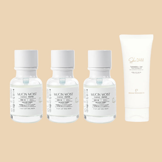 BUY 1 GET 4 (COMBO OF 3 x MUCIN ESSENCE & 1 x SKINDAM)