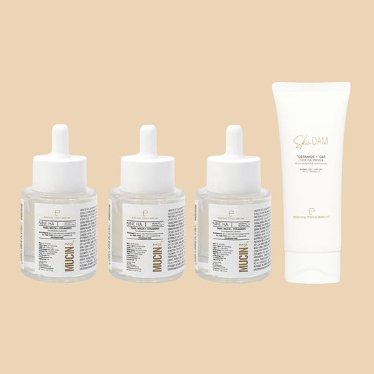 BUY 1 GET 4 (COMBO OF 3 x MUCIN MOIST SERUM & 1 x SKINDAM)