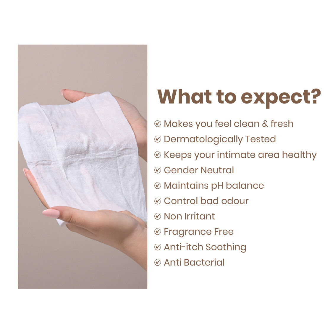 Intisafe Intimate Hygiene Wipes 30 Sheets Pack | Unisex For Sensitive Skin | Calendula Extract