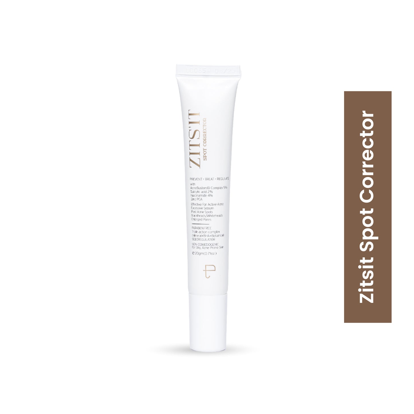 Zitsit Spot Corrector for Active Acne | Acne Scars | Salicylic | Niacinamide | Zinc - Acne Prone & Active Acne